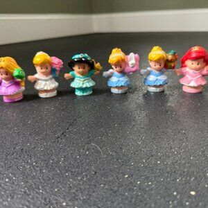 Little People Disney Princess Lot of 6